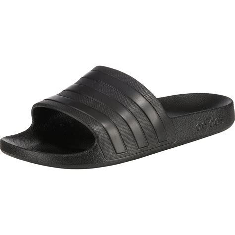 schwarze badelatschen adidas|adidas schwimmbad schuhe.